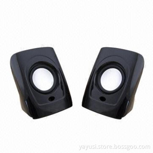 2.0CH Portable Speakers, Sized 70 x 68 x 100mm, 50-18,000Hz Response Frequency